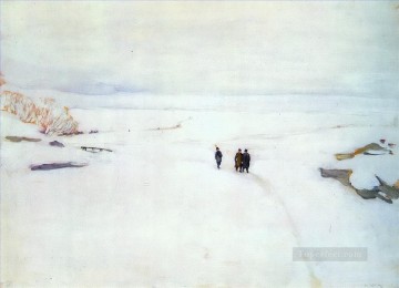  rostov Pintura - el invierno rostov el gran paisaje nevado de 1906 Konstantin Yuon